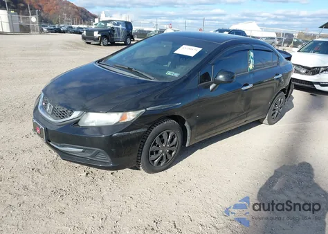 2013 Honda Civic Lx z USA, uszkodzony, nr VIN 19XFB2F51DE200272